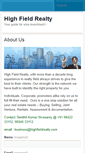 Mobile Screenshot of highfieldrealty.com
